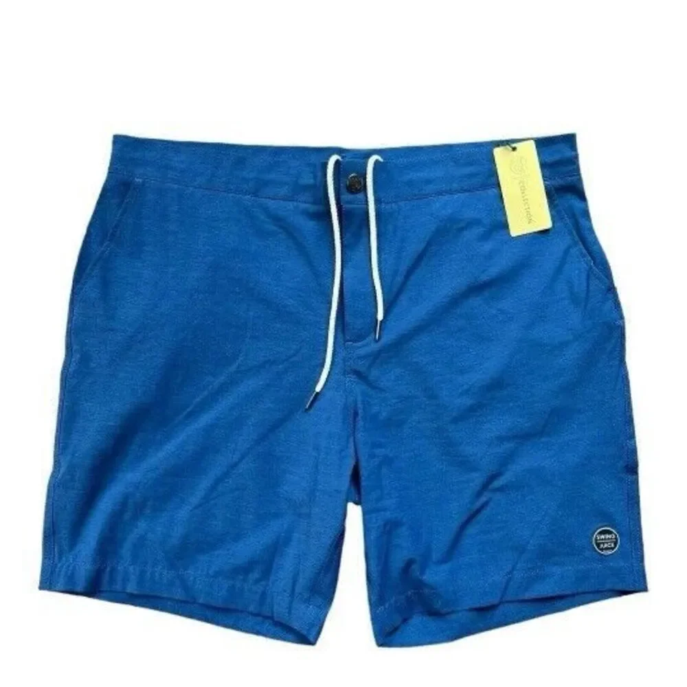 SwingJuice Golf Sunrise Shorts Navy Blue‎ Swim Trunks NWT Swing juice Men's 2XL